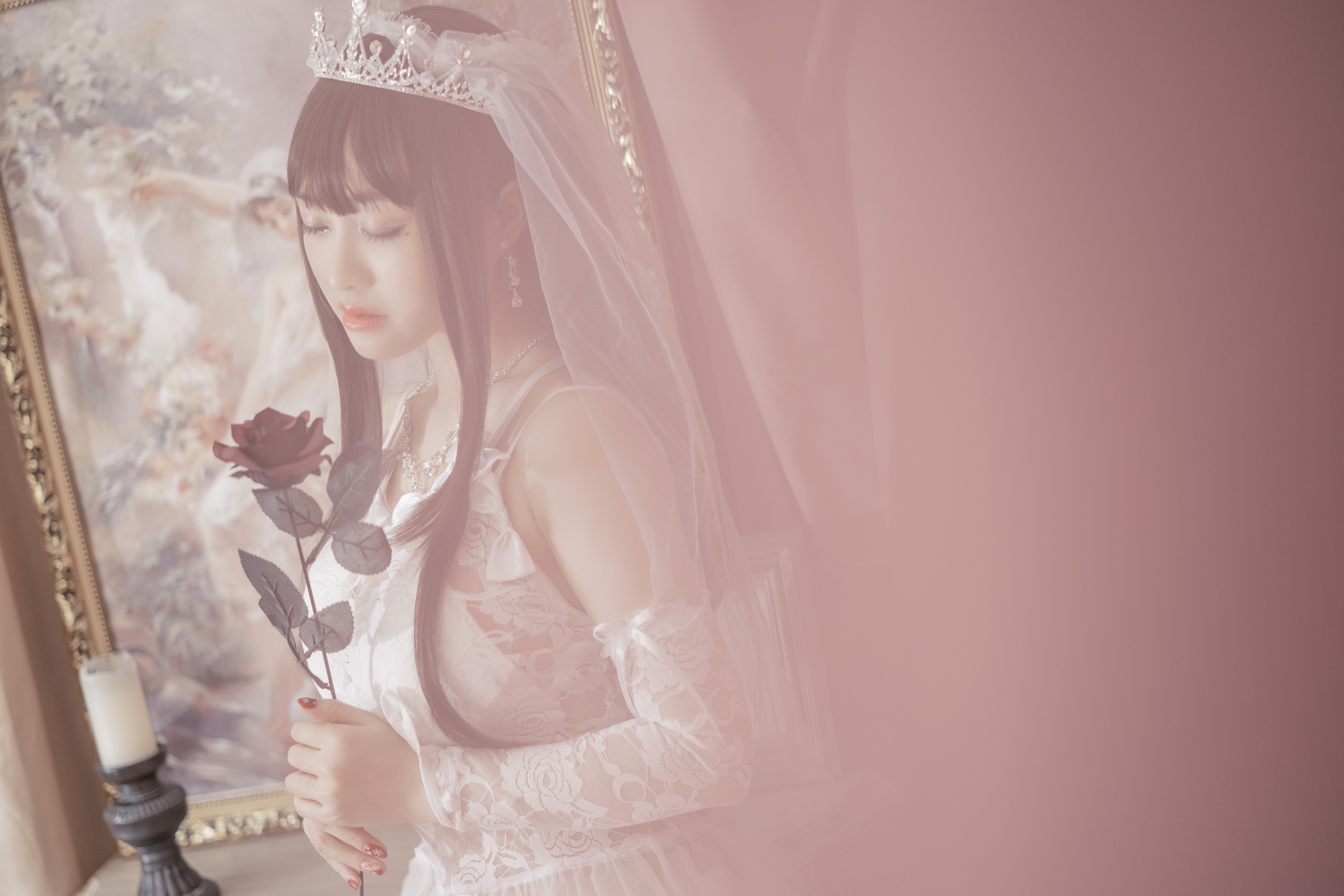 图片[1]-脱尾巴Mizuki – NO.006 婚纱 [30P]-XikXak